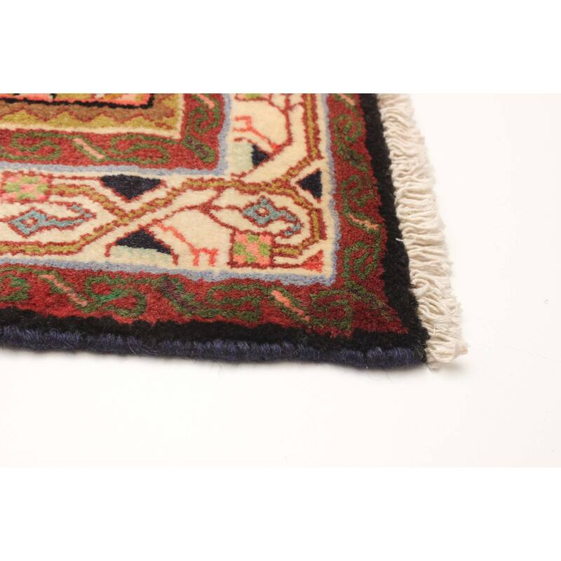 ECARPETGALLERY Hand-knotted Andelz Copper Wool Rug - 2' 7" x 9' 9"