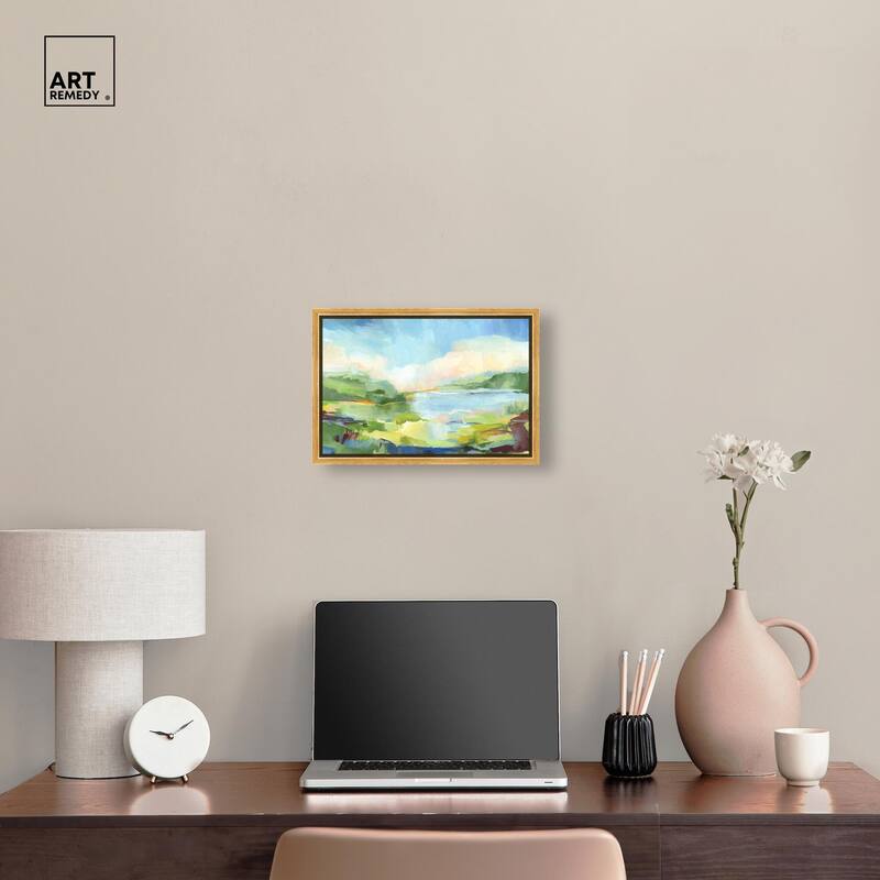 Walk on a Sunny Day Canvas by Art Remedy