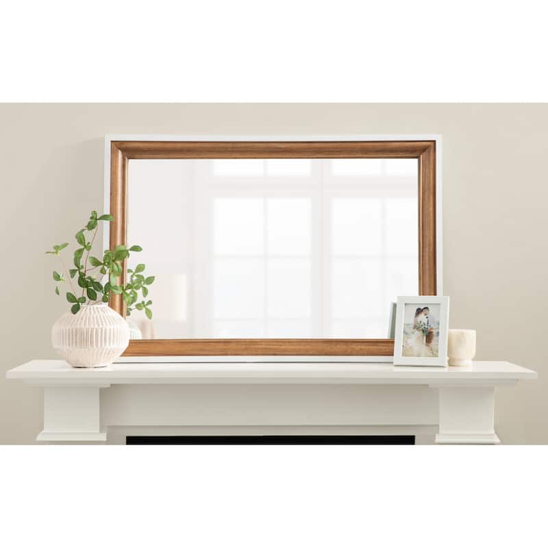 Kate and Laurel Ellison Rectangle Wall Mirror - 24x36