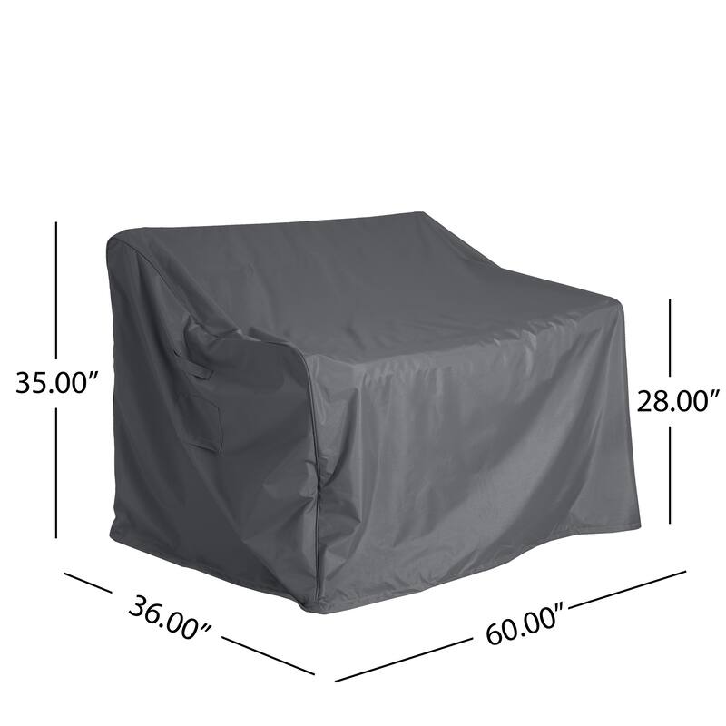 Roomfitters Shield Outdoor Loveseat Sofa Cover, Heavy Duty Waterproof, UV Resistant