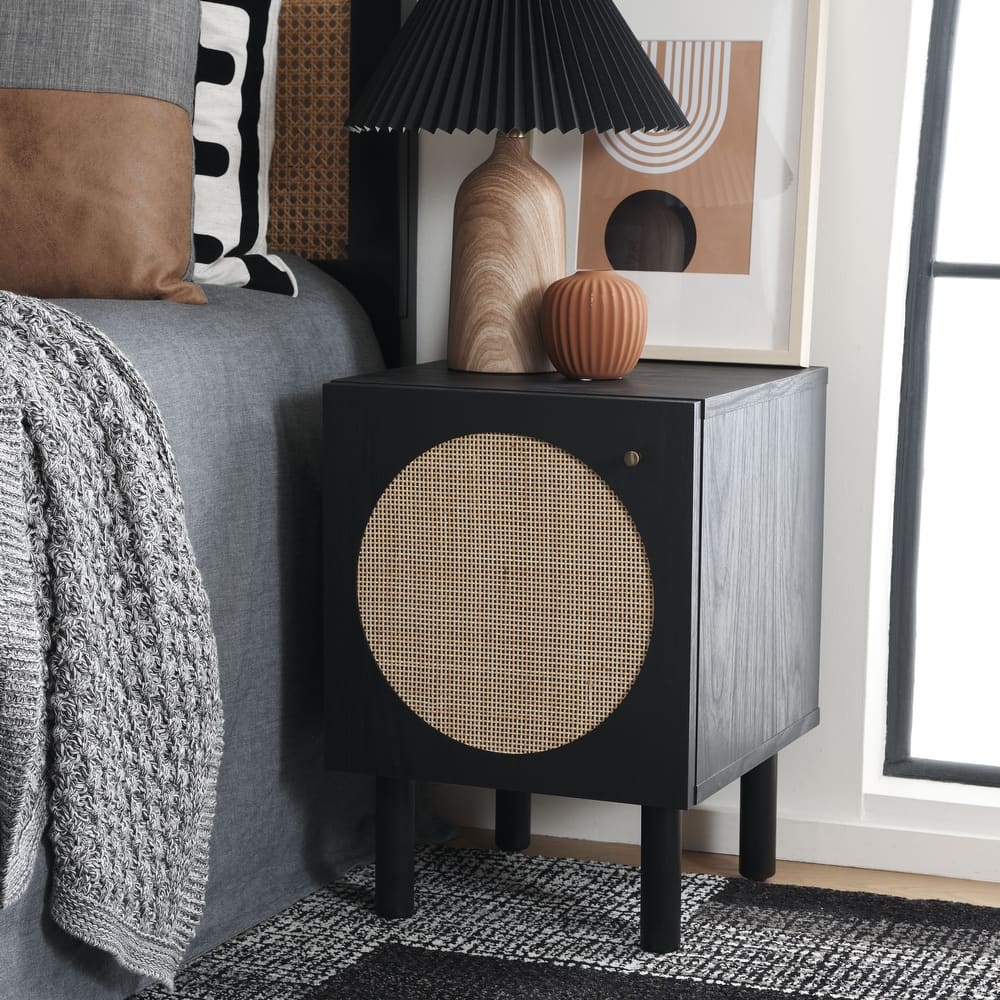 SAFAVIEH Barrie Single Door Nightstand