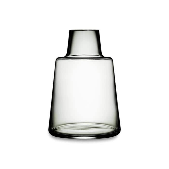 Holmegaard Flora Vase, Small, Smoke - 4.7"