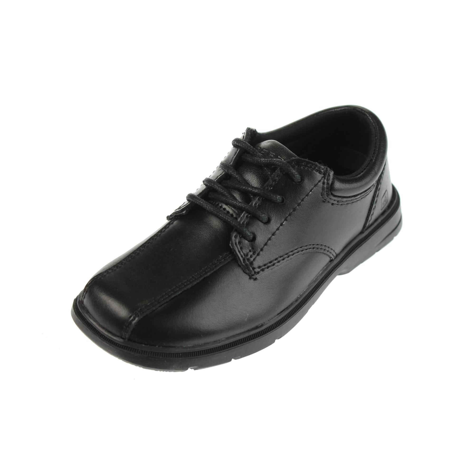 boys black oxfords