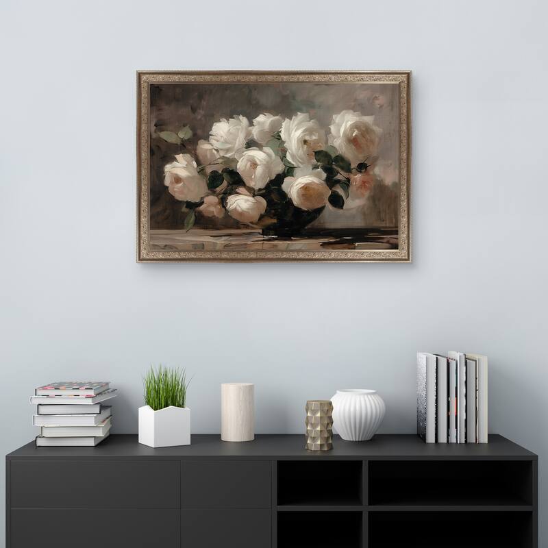Masterpiece Art Gallery| Open to the Light II by Annabelle Hall - Framed Canvas Art Print