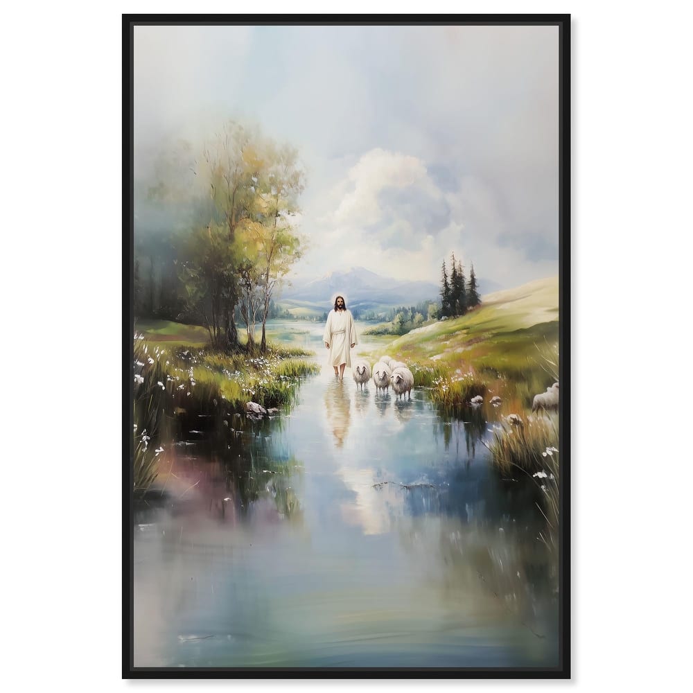 Caretaker's Calm Crossing II Canvas by Art Remedy