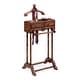 preview thumbnail 1 of 0, Petrov Clothing Valet Stand Brown