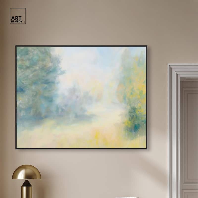 Faded Horizon I Canvas by Art Remedy