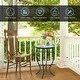 preview thumbnail 14 of 31, Costway Mosaic Side Table Accent Table Round Balcony Bistro End Table