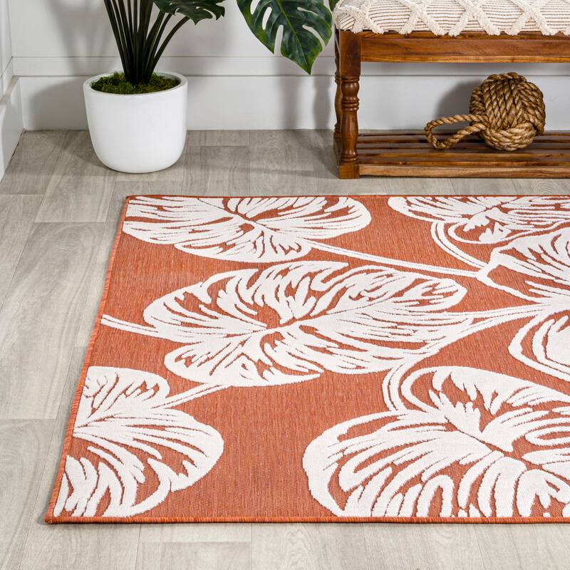 JONATHAN Y Montego Abstract Swirl Area Rug