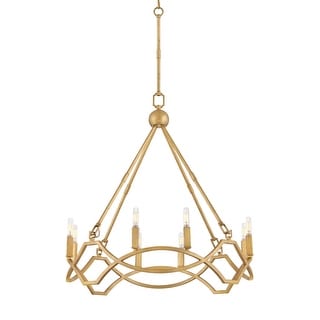 Hinkley Lighting 45784 Leona 8 Light 27" Wide Taper Candle Style