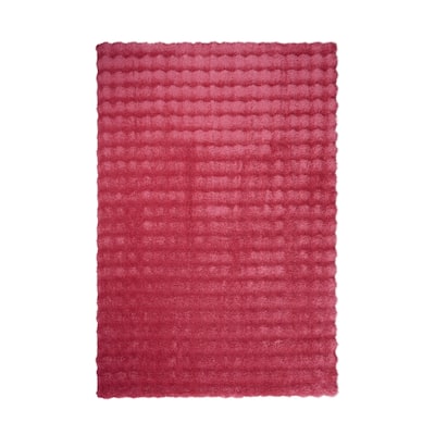 Sunny Collection Hand-woven Modern Grid Solid Color Area Rugs