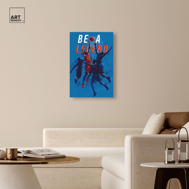 Legendary Shots Canvas by Art Remedy, Gallery Wrapped