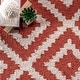 preview thumbnail 64 of 93, Nuloom Kellee Hand Tufted Geometric Wool Area Rug