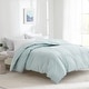 preview thumbnail 6 of 16, Colossal King Oversized Down Alternative Baffle Box Comforter (10' x 10') World's Biggest King - Seafoam