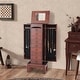 preview thumbnail 5 of 8, Costway Wood Jewelry Cabinet Armoire Storage Box Chest Stand Organizer - 10.5'' X16'' X40''