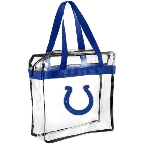 Shop Forever Collectibles Licensed NFL Clear Tote Bags for Indianapolis Colts - Free Shipping On ...