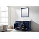 preview thumbnail 6 of 13, Milano 54" Single Vanity in Blue