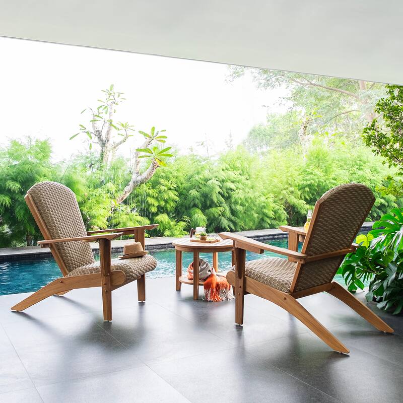 Cambridge Casual Camden 3-Piece Patio Conversation Set with Padded Seats