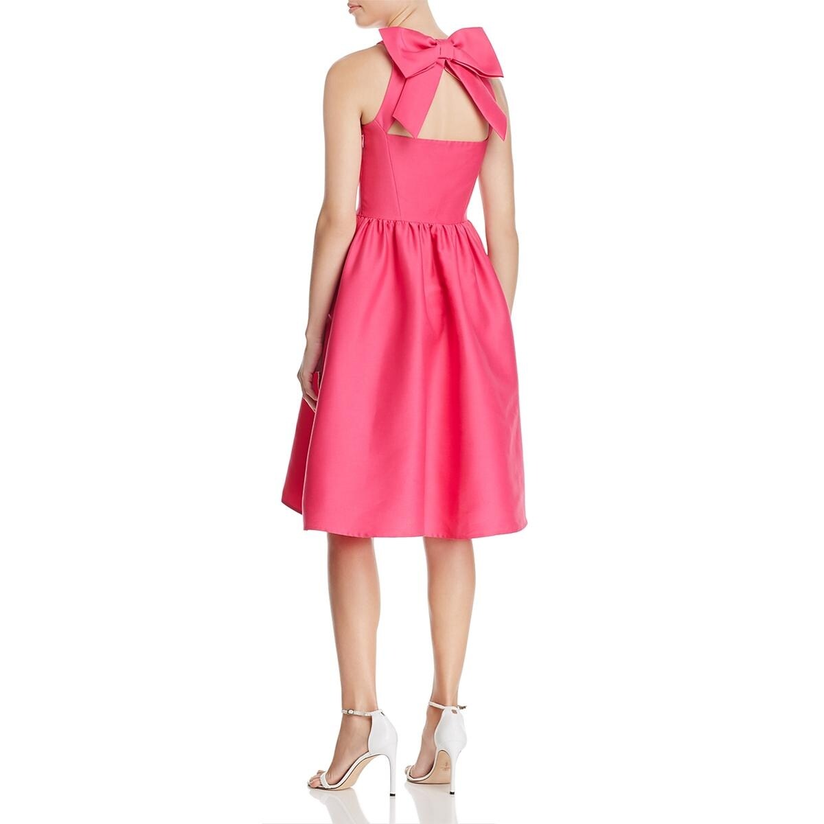 Shop Kate Spade Womens Midi Dress High Neck Halter Overstock