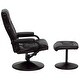 preview thumbnail 42 of 69, Contemporary Multi-Position Recliner and Ottoman with Wrapped Base