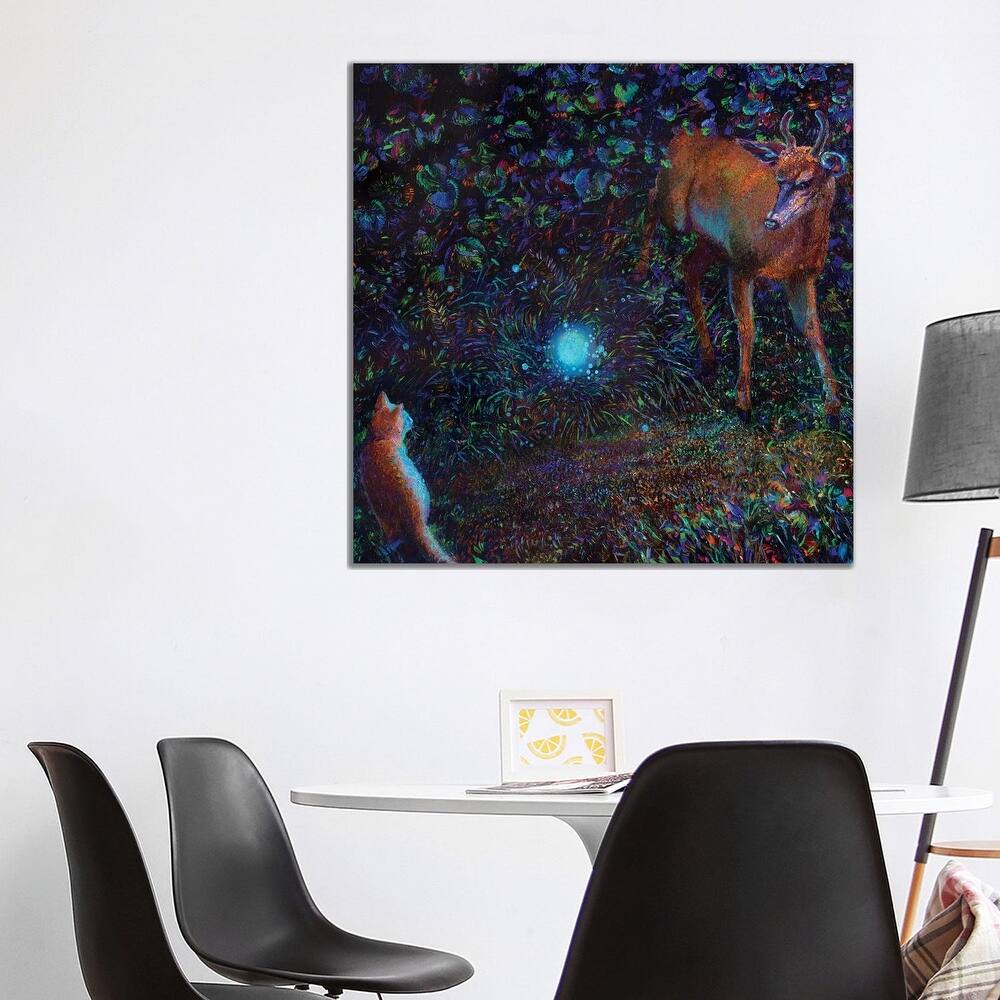 iCanvas "The Visitor" by Iris Scott Canvas Print