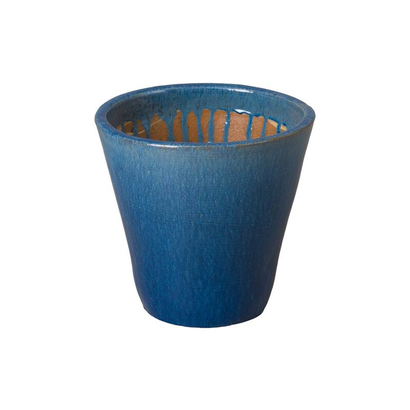 Nysus Planter - Blue - 16" x 16"