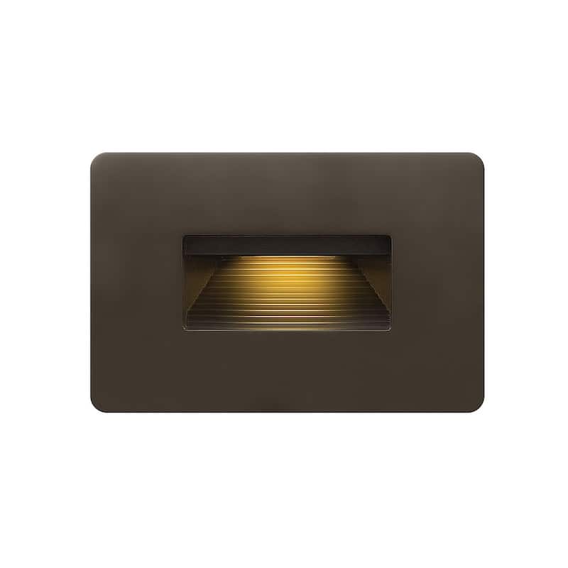 Hinkley Lighting Luna 3" Tall 120v 4w LED ADA Rectangle 2700K Indoor / - Bronze