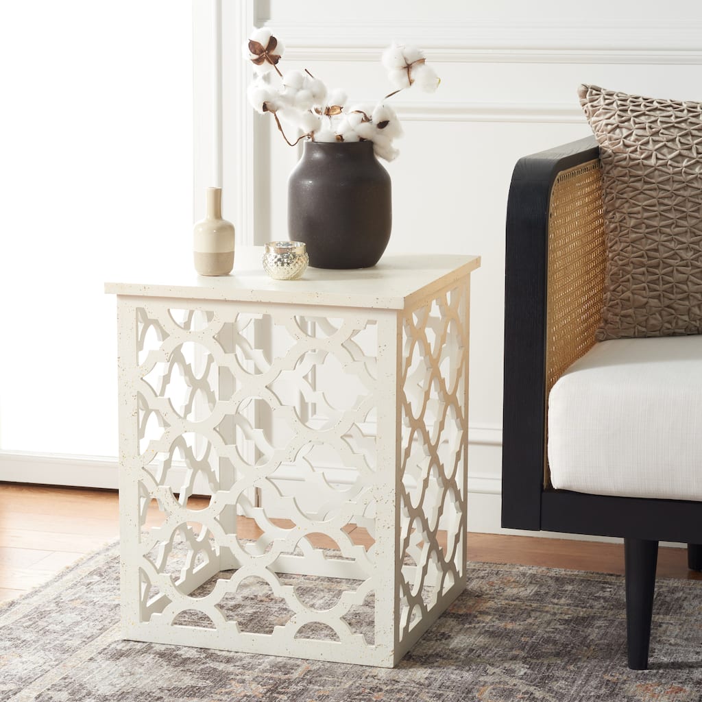 SAFAVIEH Asimina End Table - 19" W x 19" D x 23" H - 19Wx19Dx23H