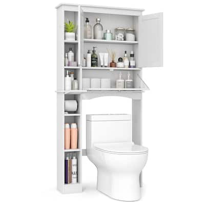 Costway Over the Toilet Storage Cabinet Bathroom Storage Organizer - See Details