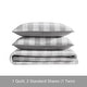 preview thumbnail 5 of 8, Eddie Bauer Lakehouse Cotton Reversible Grey Quilt Set