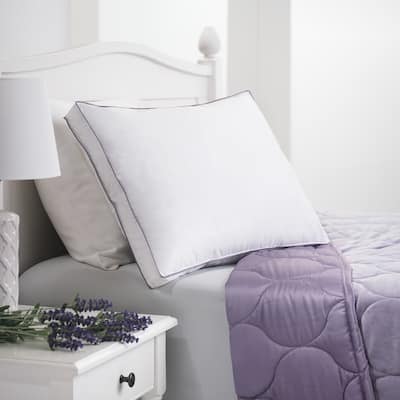 Lavender Scented Aromatherapy Pillow - Allenbach by Porch & Den - White