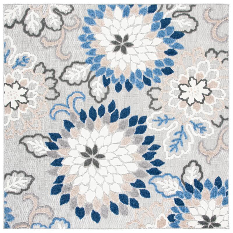 SAFAVIEH Cabana Gulzada Indoor/ Outdoor Waterproof Patio Floral Rug