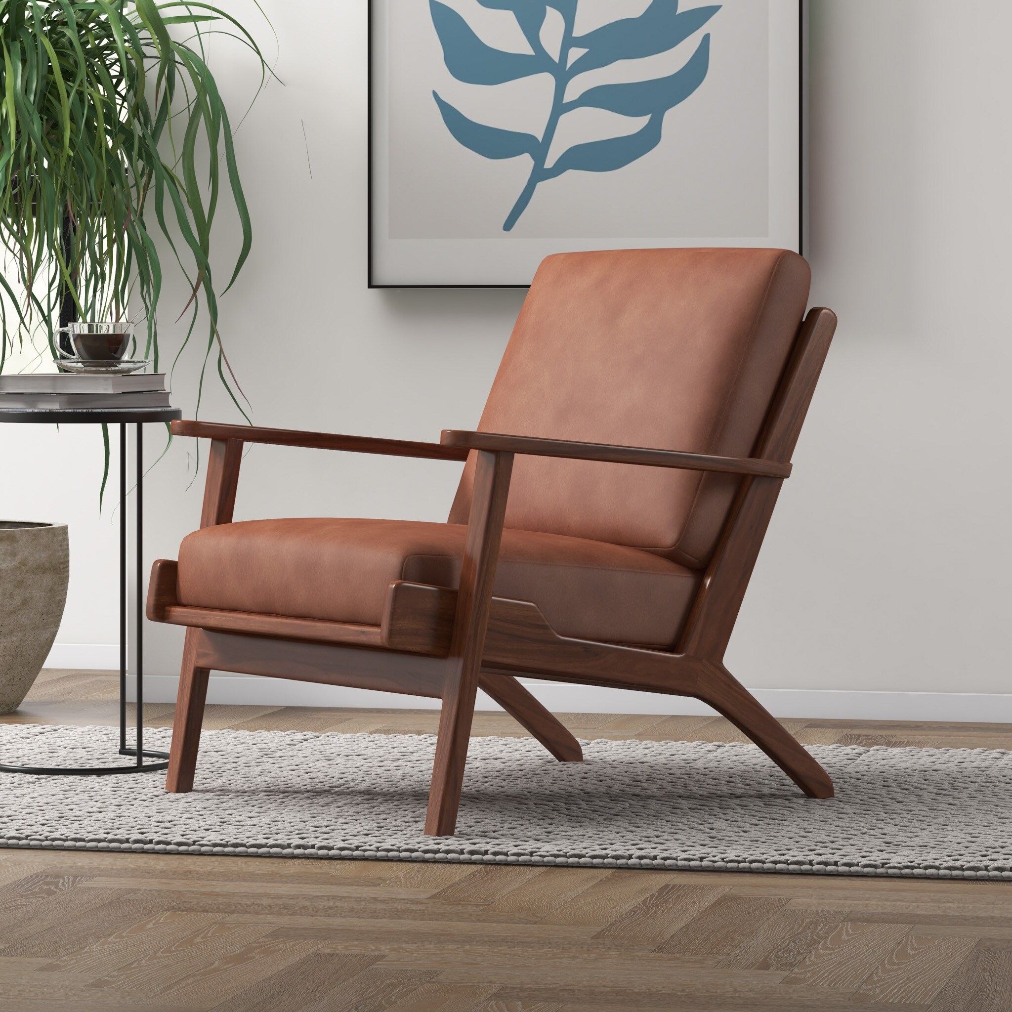 Leather modern lounge chair store