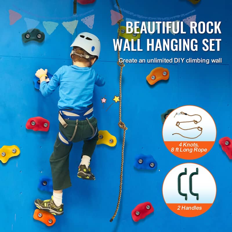 Rock Climbing Holds Climbing Wall Grips for Indoor and Outdoor