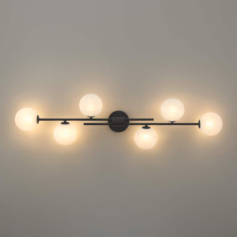 Acroma 6 - Light Modern/Contemporary Vanity Light - 6-light