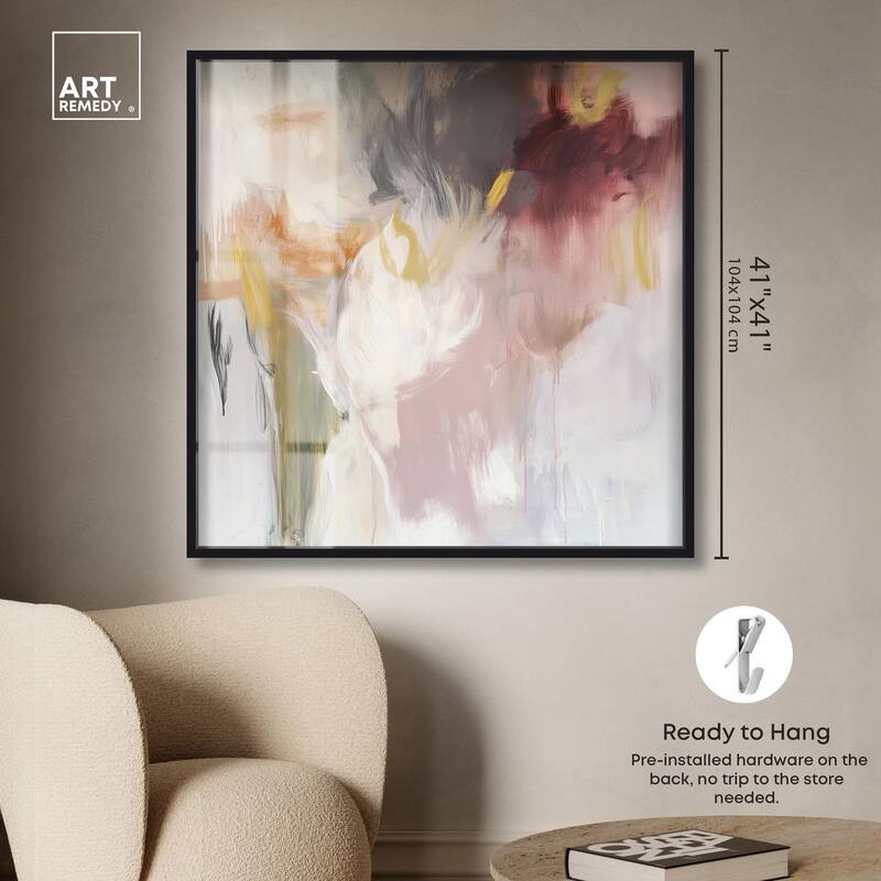 Painterly Energy Shadowbox by Art Remedy
