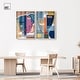 preview thumbnail 16 of 41, Abstract Mask Series Living Room Set Shadowbox Print by Art Remedy