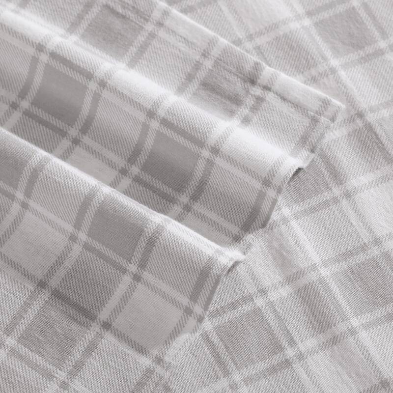 Tommy Hilfiger Printed Cotton Flannel Sheet Set