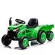 preview thumbnail 66 of 98, 12V Kids Ride On Electric Tractor Black Knight,Kids Ride On Toy.2WD,Non-skid tires, steering wheel, foot pedal