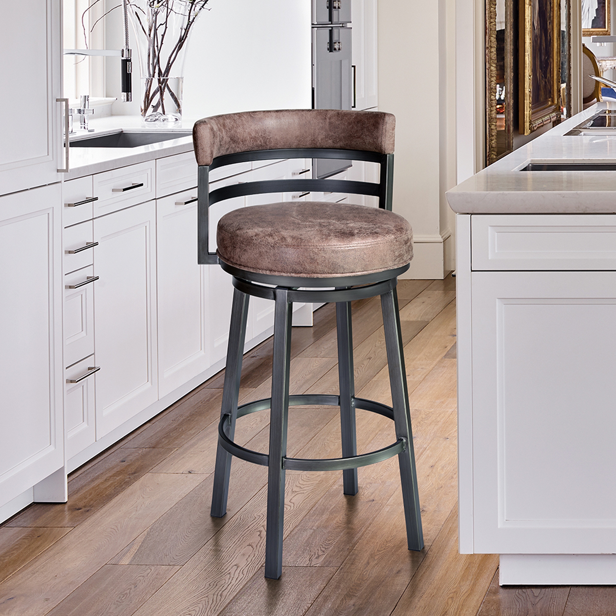 30 swivel bar discount stools with back