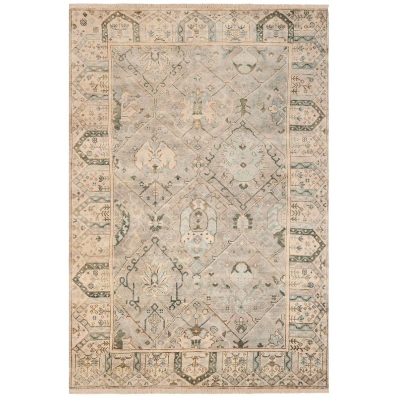 SAFAVIEH Couture Hand-knotted Oushak Duygu Traditional Oriental Wool Rug