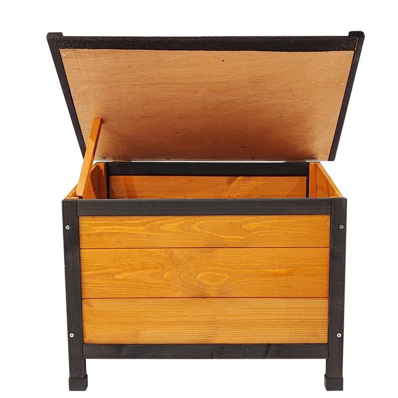 Wearable and Strong Dog House for Playground - Natural