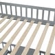preview thumbnail 36 of 34, Stairway Bunk Bed with Changeable Table, Wood House Bedframe with Window & 2 Drawers, Bunk Bed Turn into Upper Bed and Down Desk