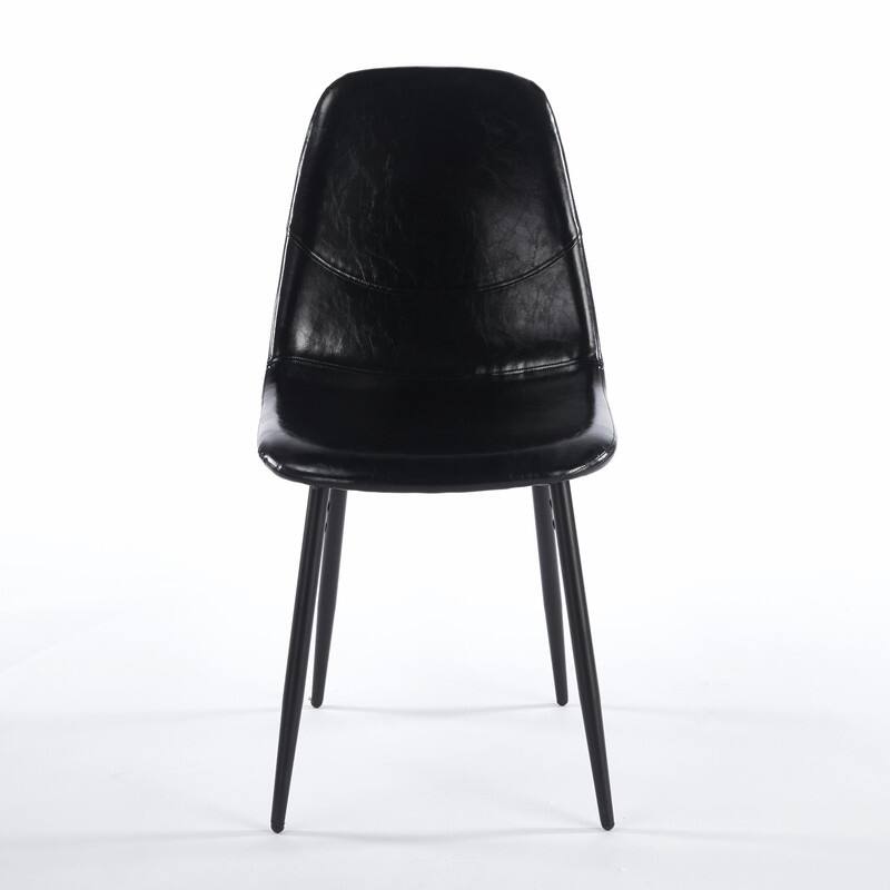 Modern Dining Chair with Durable Design, Easy-Clean Surface and Simple Assembly for Kitchen or Office