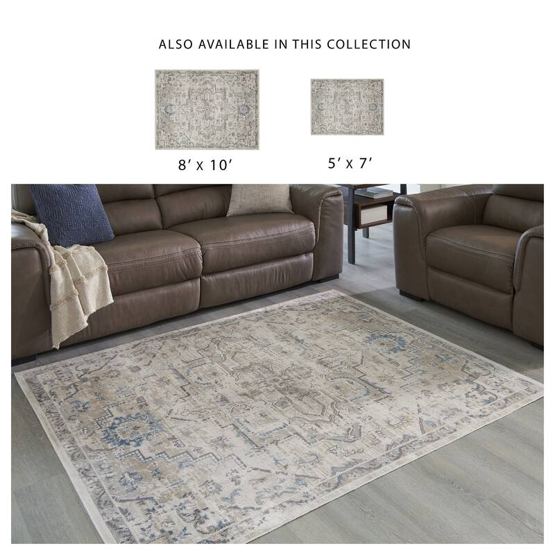 Signature Design by Ashley Barkham White/Gray Rug