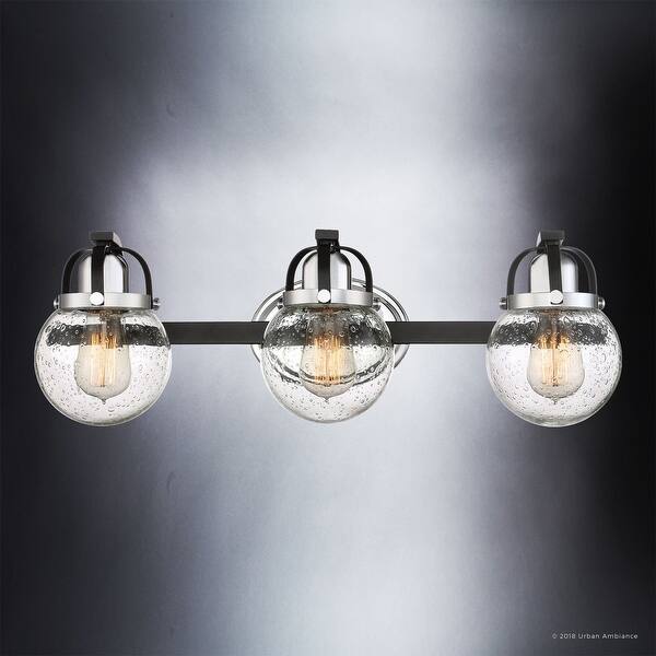Shop Luxury Industrial Bathroom Vanity Light 7 75 H X 24 W With
