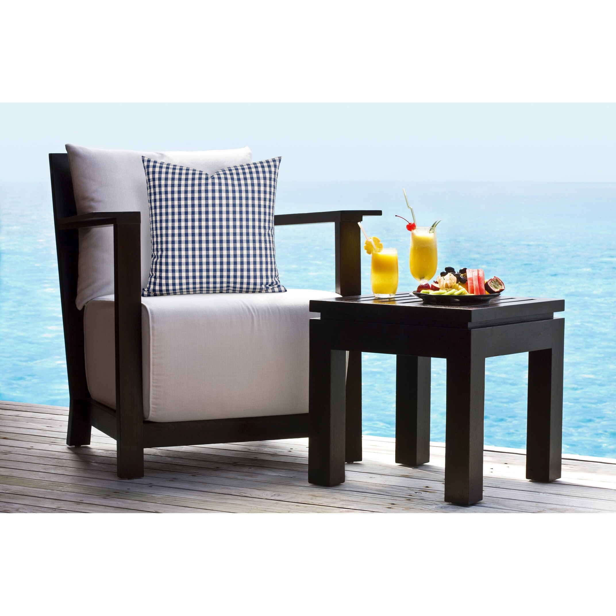 Siscovers Dawson Checkered Solarium Indoor/Outdoor Throw-image