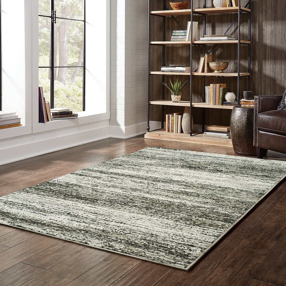 Style Haven Halden Textural Stripes Area Rug