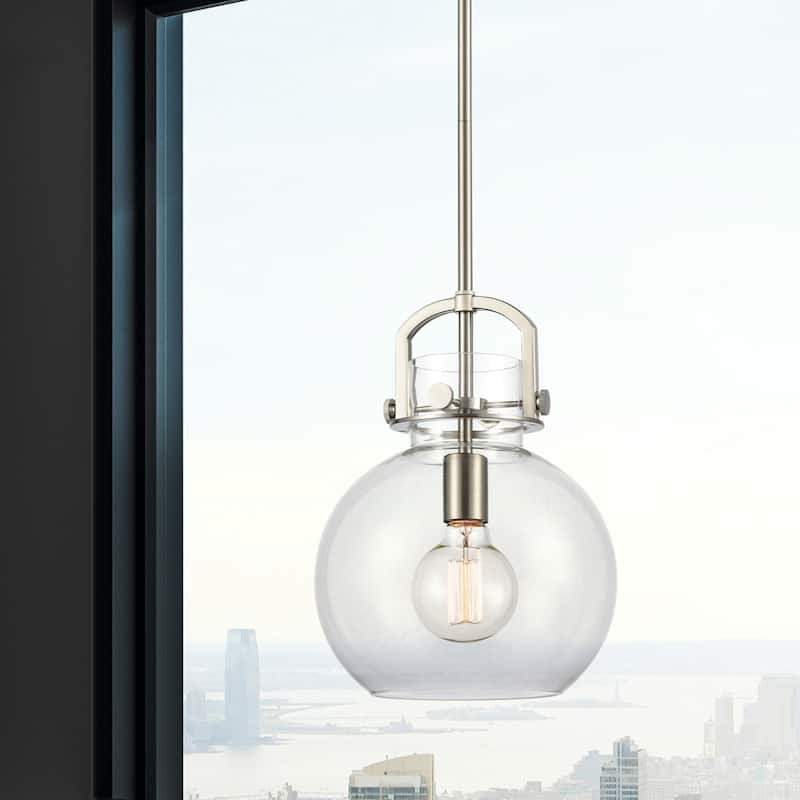 Innovations Lighting Newton Sphere - 1 Light 10" Stem Hung Pendant