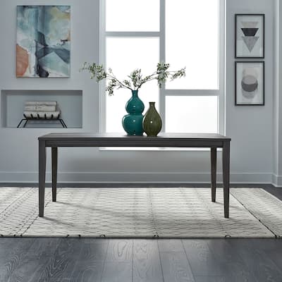 Copper Grove Tanners Creek Greystone Rectangular Leg Table
